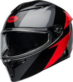 Bell Lithium grau/schwarz/rot