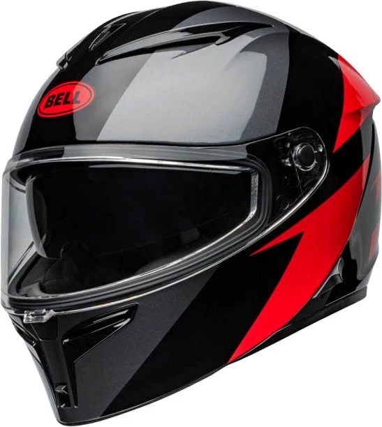 Bell Lithium grau/schwarz/rot