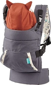 infantino Cuddle Up Fuchs Babytrage grau