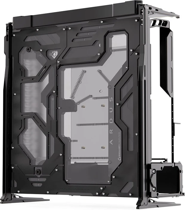 Singularity Computers Spectre 3.0 Ardus, schwarz, Acrylfenster