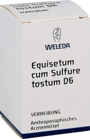 Weleda Equisetum Cum Sulfure Tostum D6 Trituration Pulver, 20g