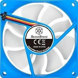 SilverStone FW81 weiß/blau, 80mm