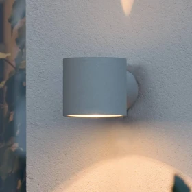 Konstsmide Modena G9 25W Wandleuchte 1-flammig grau