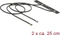 DeLOCK Doppelantenne, 5GHz/2.4GHz, 3-5dBi, MHF Vorschaubild
