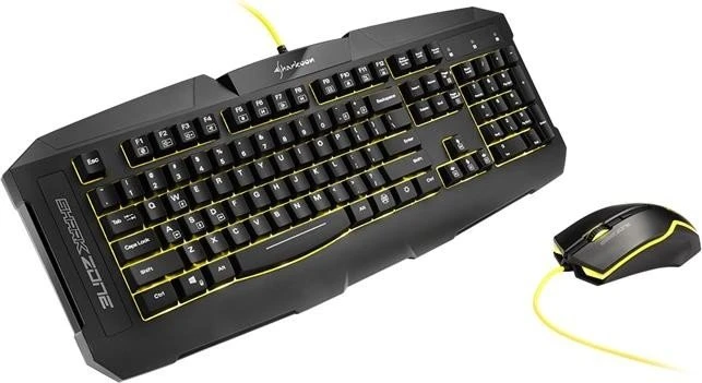 Sharkoon Shark Zone GK15 Gaming, USB, DE