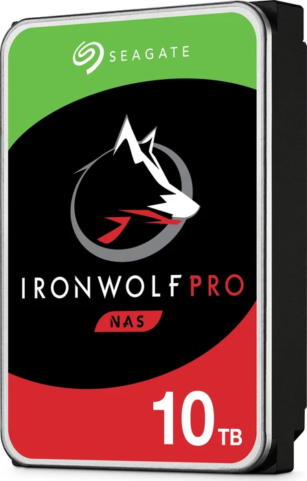 Seagate IronWolf Pro NAS HDD +Rescue 10TB, 24/7, 512e / 3.5" / SATA 6Gb/s