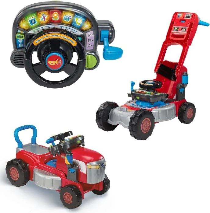 VTech Baby 3-in-1 Traktor & Rasenmäher