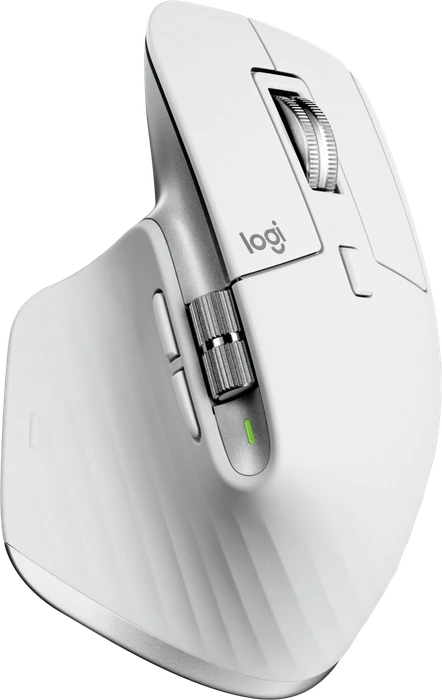 Logitech MX Master 3S for Mac Pale Grey, Logi Bolt, USB/Bluetooth