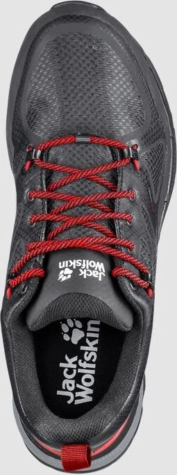 Jack Wolfskin Force Striker Texapore Low phantom/red (Herren)