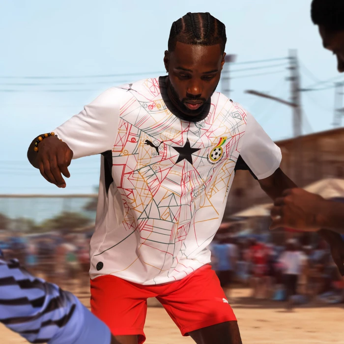 Puma FIFA WM 2026 Ghana Heimtrikot puma white/puma black (Herren)