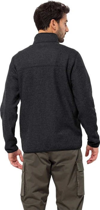 Jack Wolfskin Tannenspur FZ Jacke schwarz (Herren)