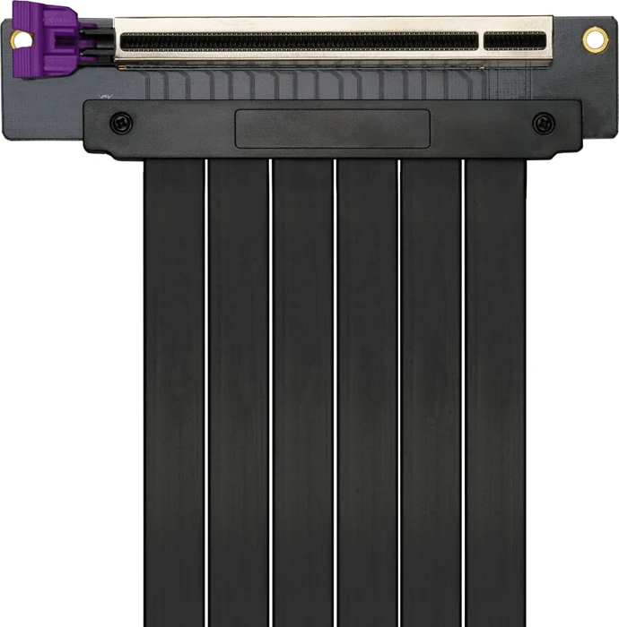 Cooler Master Riser Cable V2, gewinkelt, PCIe 3.0, 200mm, schwarz