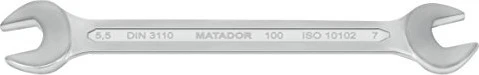 Matador 0100 Doppelmaulschlüssel, 46/50x450mm