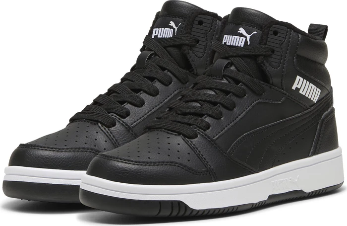 Puma Rebound V6 Mid puma black/puma white (Junior)