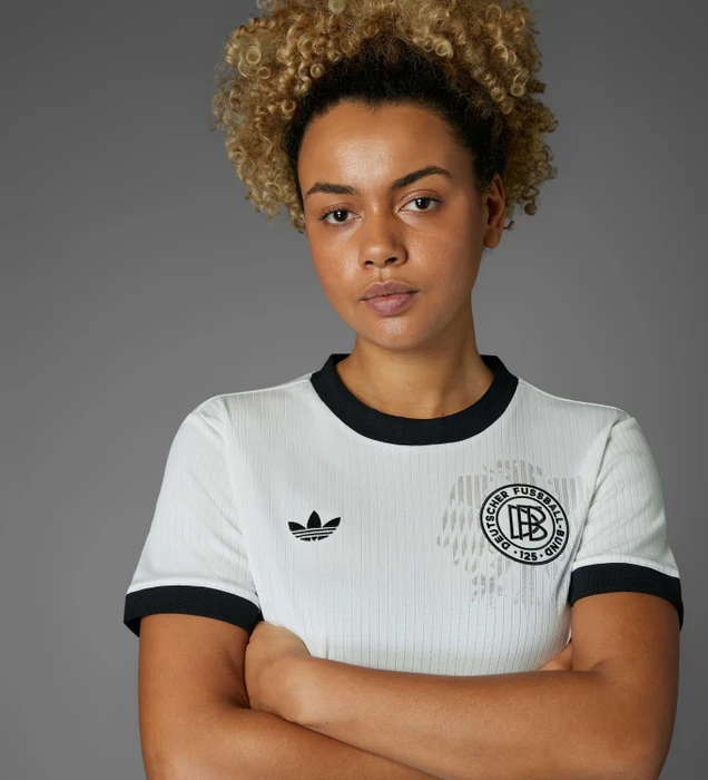 adidas Deutschland Anniversary Trikot kurzarm cloud white/black (Damen)