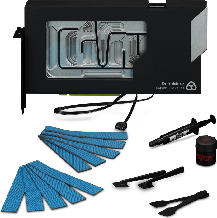 Thermal Grizzly DeltaMate GPU Block Suprim, RTX 5090