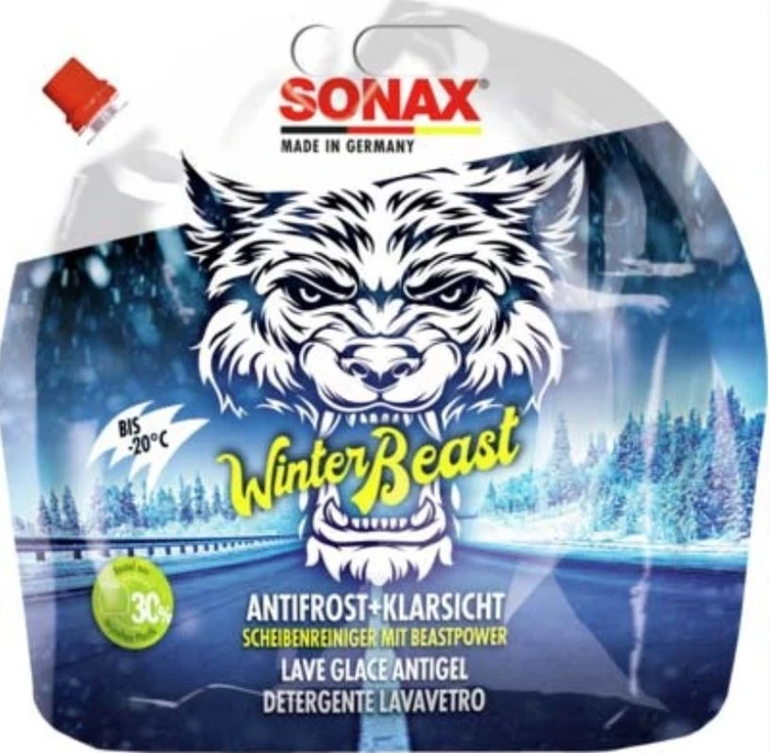 Sonax WinterBeast Antifrost+Klarsicht gebrauchsfertig bis -20°C Scheibenreiniger 3l