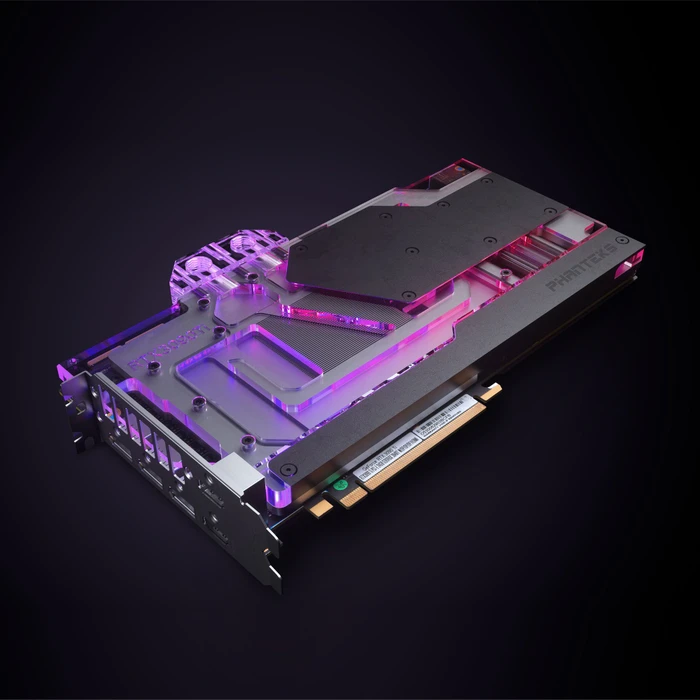 Phanteks Glacier G30 ASUS 3090 Ti Strix schwarz, mit Backplate