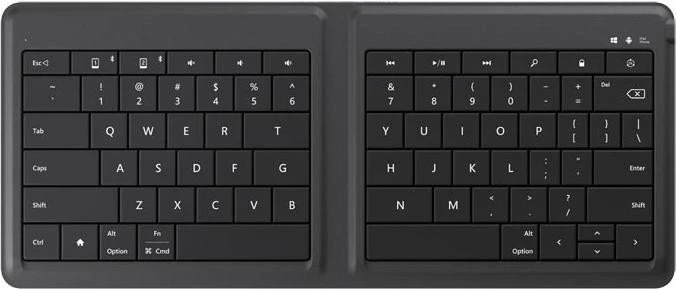 Microsoft Universal Foldable Keyboard schwarz, Bluetooth