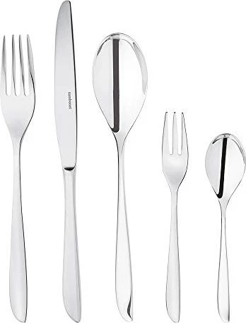 Sambonet Leaf Edelstahl 18/10 Monoblock Besteck-Set poliert, 60-tlg.