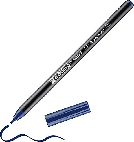edding 1255 Kalligrafiestift 2.0mm stahlblau