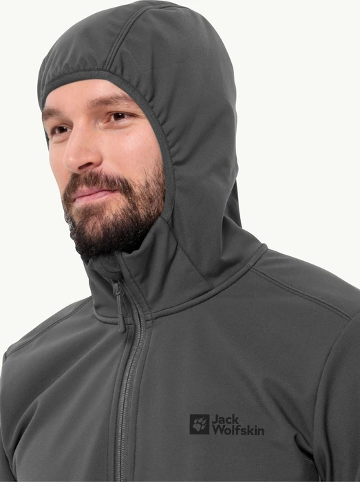 Jack Wolfskin Bornberg Hoody Funktionsjacke slate (Herren)