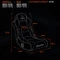 X Rocker Sony Playstation 5 Geist 2.0 Floor Rocker Gaming-Bodensessel für Kinder/Jugendliche, schwarz/blau Vorschaubild