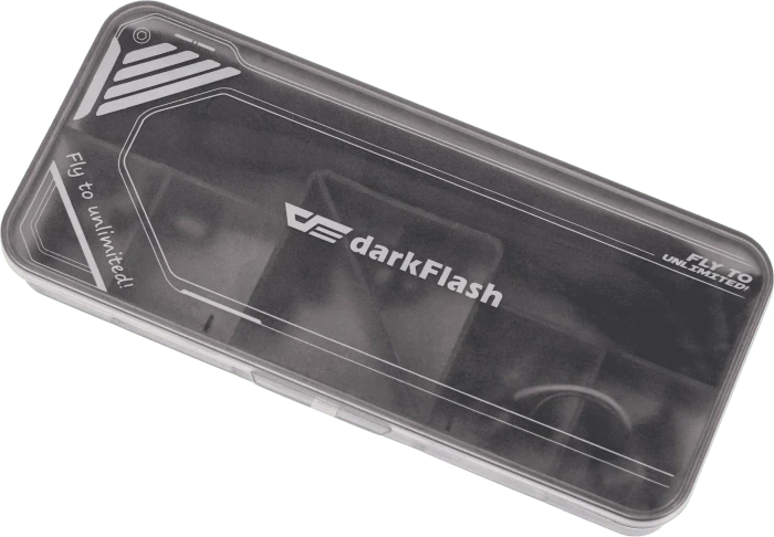 DarkFlash DY470 Ice White, inkl. Lüfter, Glasfenster