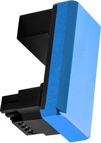 CableMod 12VHPWR Winkeladapter 180 Grad, Variante A, Sense-Pins an der Unterseite, blau