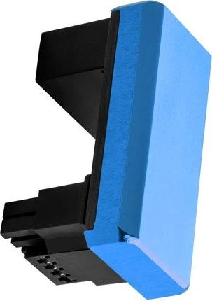 CableMod 12VHPWR Winkeladapter 180 Grad, Variante A, Sense-Pins an der Unterseite, blau