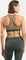 Odlo Ascent Performance Wool Medium Sport-BH shadow/urban chic (Damen) Vorschaubild