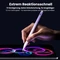 Kingone Stylus Pen Stift für iPad 2018-2026, weiß/violett, USB-C Vorschaubild