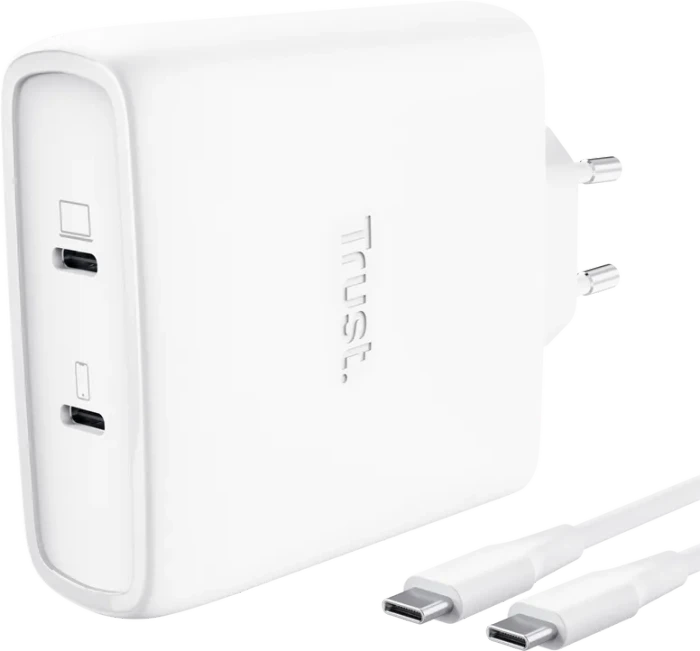 Trust Maxo USB-C-Ladegerät GaN 100W weiß