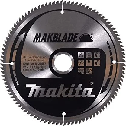 Makita Makblade Kreissägeblatt 100Z, 216x2.8x30mm, 1 Stück