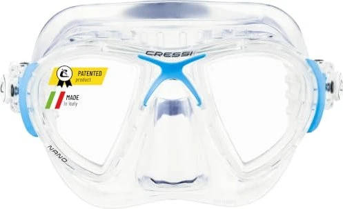 Cressi Nano Crystal Tauchermaske blau