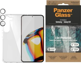 PanzerGlass Hard Case + Screen Protector Kit für Samsung Galaxy S23 transparent