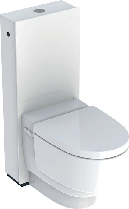 Geberit AquaClean Mera Classic WC-Komplettanlage Stand-WC weiß/Glas weiß