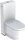 Geberit AquaClean Mera Classic WC-Komplettanlage Stand-WC weiß/Glas weiß (146.240.SI.1)