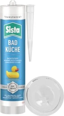 Sista Bad & Küche Dichtstoff transparent, 280ml