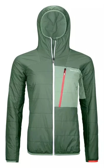 Ortovox Swisswool Piz Duan Funktionsjacke green forest (Damen)
