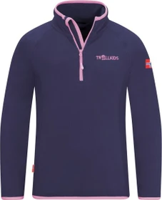 Trollkids Nordland Half Zip Pullover violet blue (Junior)