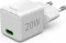 Hama Schnellladegerät USB-C Super-Mini-Charger PD 20W weiß Vorschaubild
