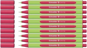 Schneider Line-Up Tintenroller (Mine) royal red/grün, 10er-Pack