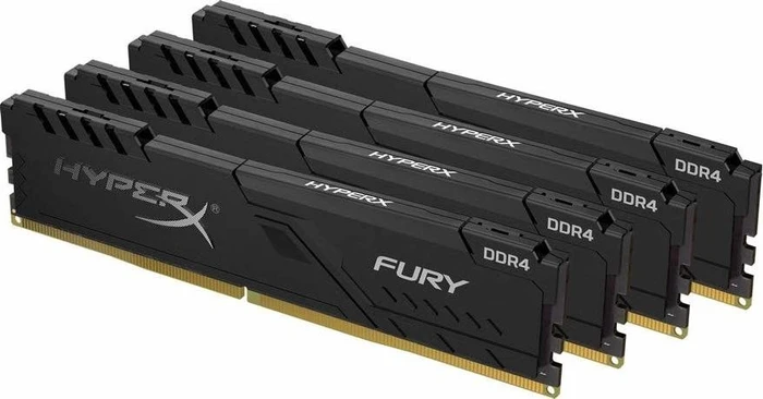Kingston FURY schwarz UDIMM 64GB Kit, DDR4-2666, CL16-18-18, 2RX8