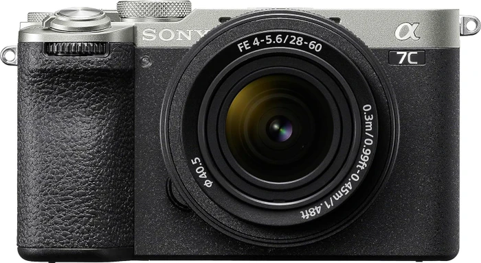 Sony Alpha 7C II silber mit Objektiv FE 28-60mm 4.0-5.6