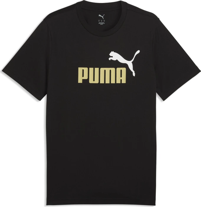 Puma Essentials 2 Colour No. 1 Logo T-Shirt kurzarm puma black/rustic olive (Herren)