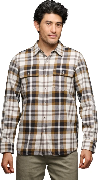 Black Diamond Project Twill Hemd langarm dark curry/off white (Herren)