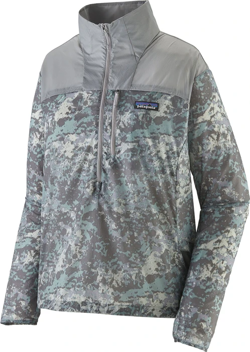 Patagonia Houdini Stash Half-Zip Funktionsjacke rock wash: thermal blue/salt (Damen)