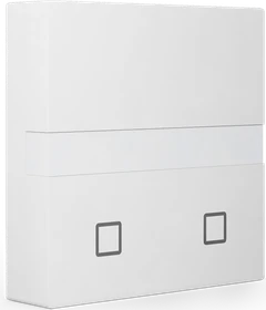 MDT Bewegungsmelder 55 Reinweiß glänzend, Bewegungsmelder mit Temperatursensor (SCN-BWM55T.G2)