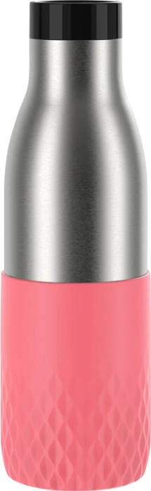 Emsa Bludrop Sleeve Trinkflasche 500ml koralle